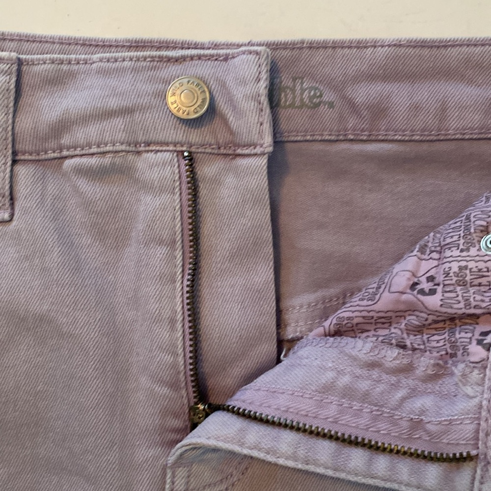 WILD FABLE Mini Fray Hem Jean Skirt - Size 8 NWT - Picture 8 of 10
